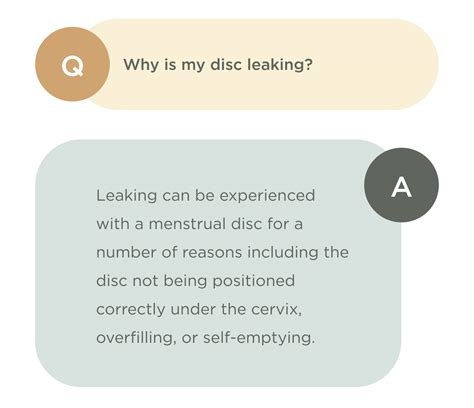 why is my period disc leaking|Menstrual Disc Leaking and Other Common Issues and Fixes